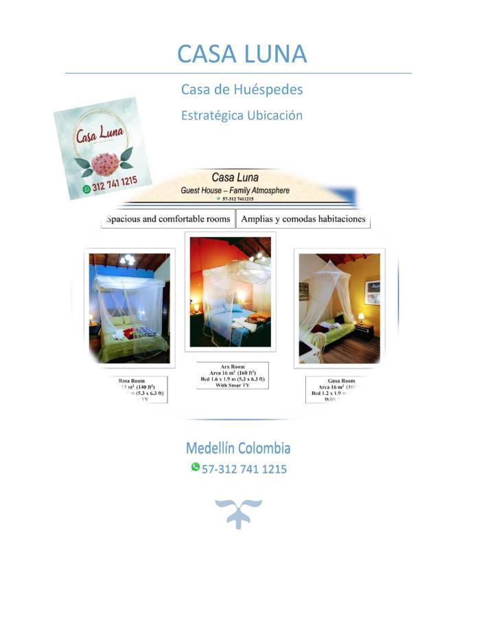 Casa Luna -Estrategica Ubicacion- Медельин Экстерьер фото